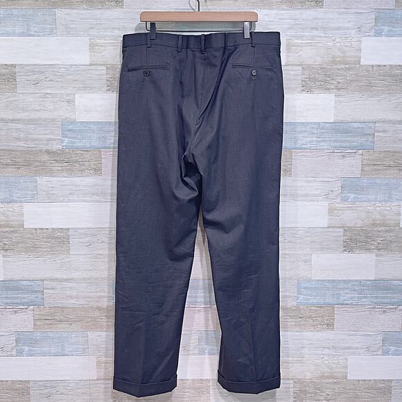 Brooks Brothers Madison Estrato Trabaldo Togna 1840 Suit Gray Mens 44R 39W - Picture 12 of 14